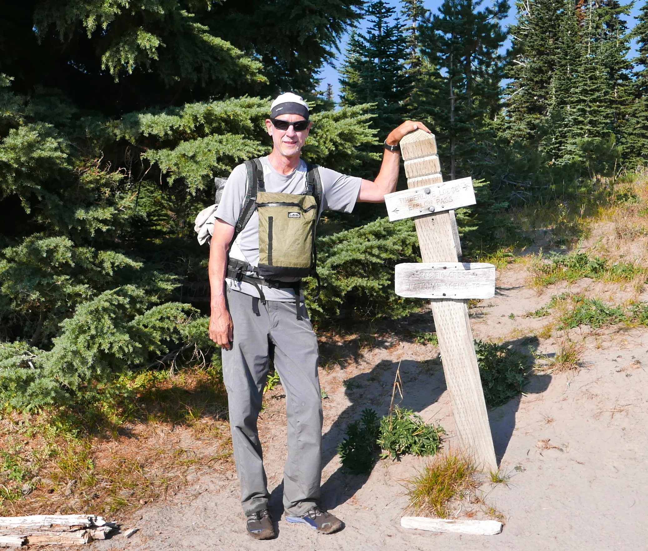 Zimmerbuilt packs on the Timberline Trail