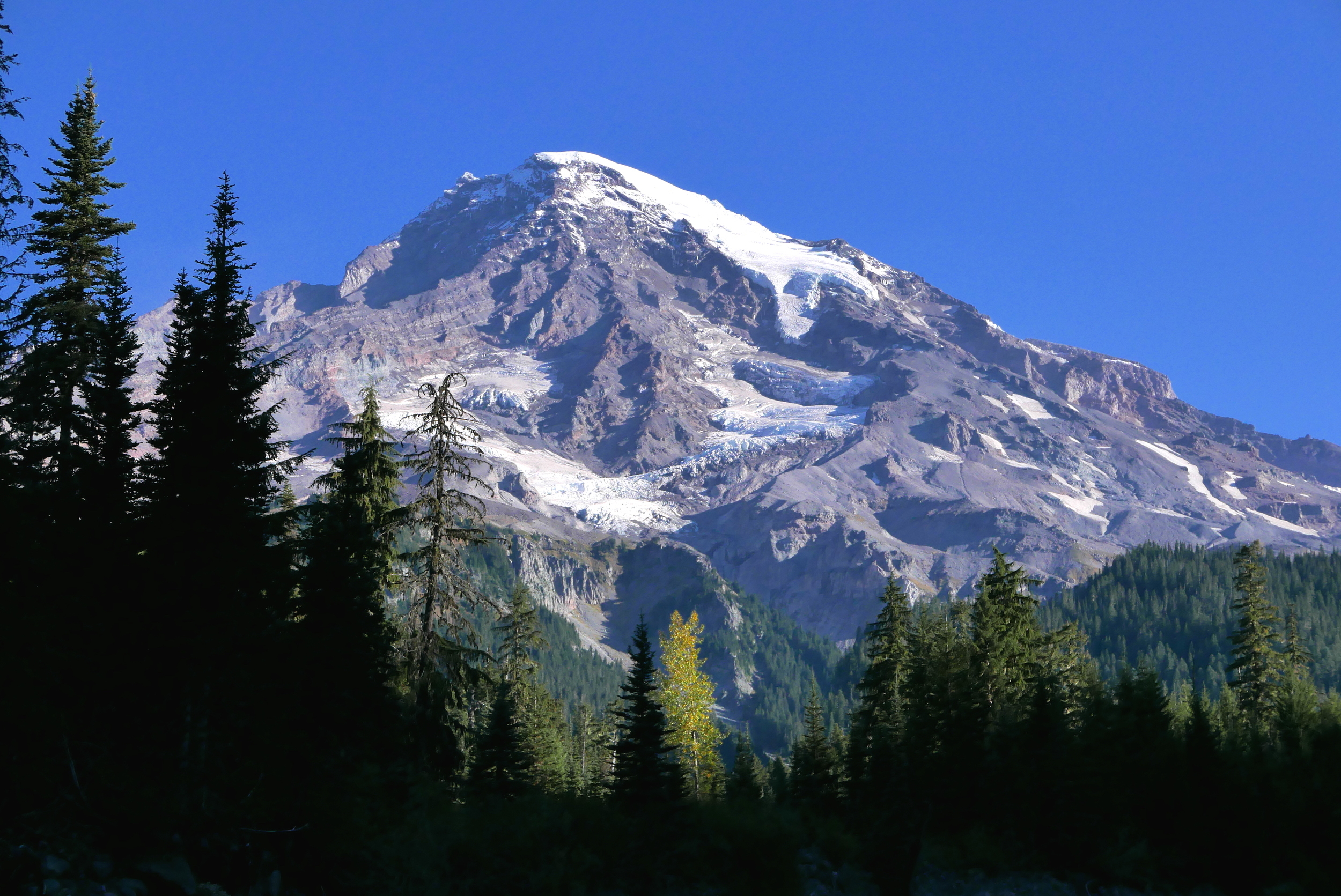 the mountain from Kautz Creek