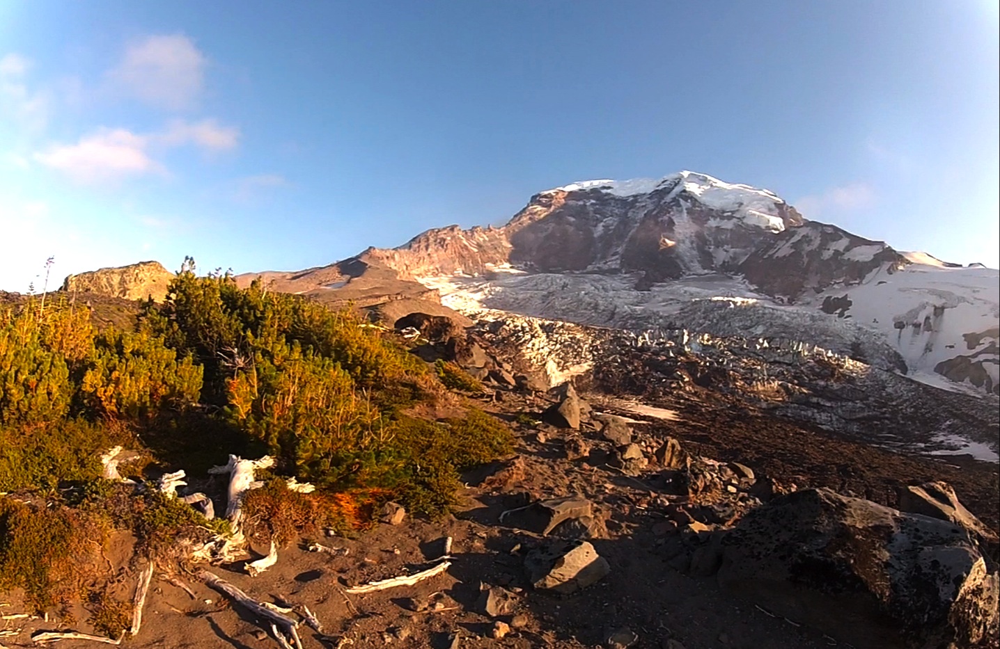 the Willis Wall from Curtis Ridge, September 01
