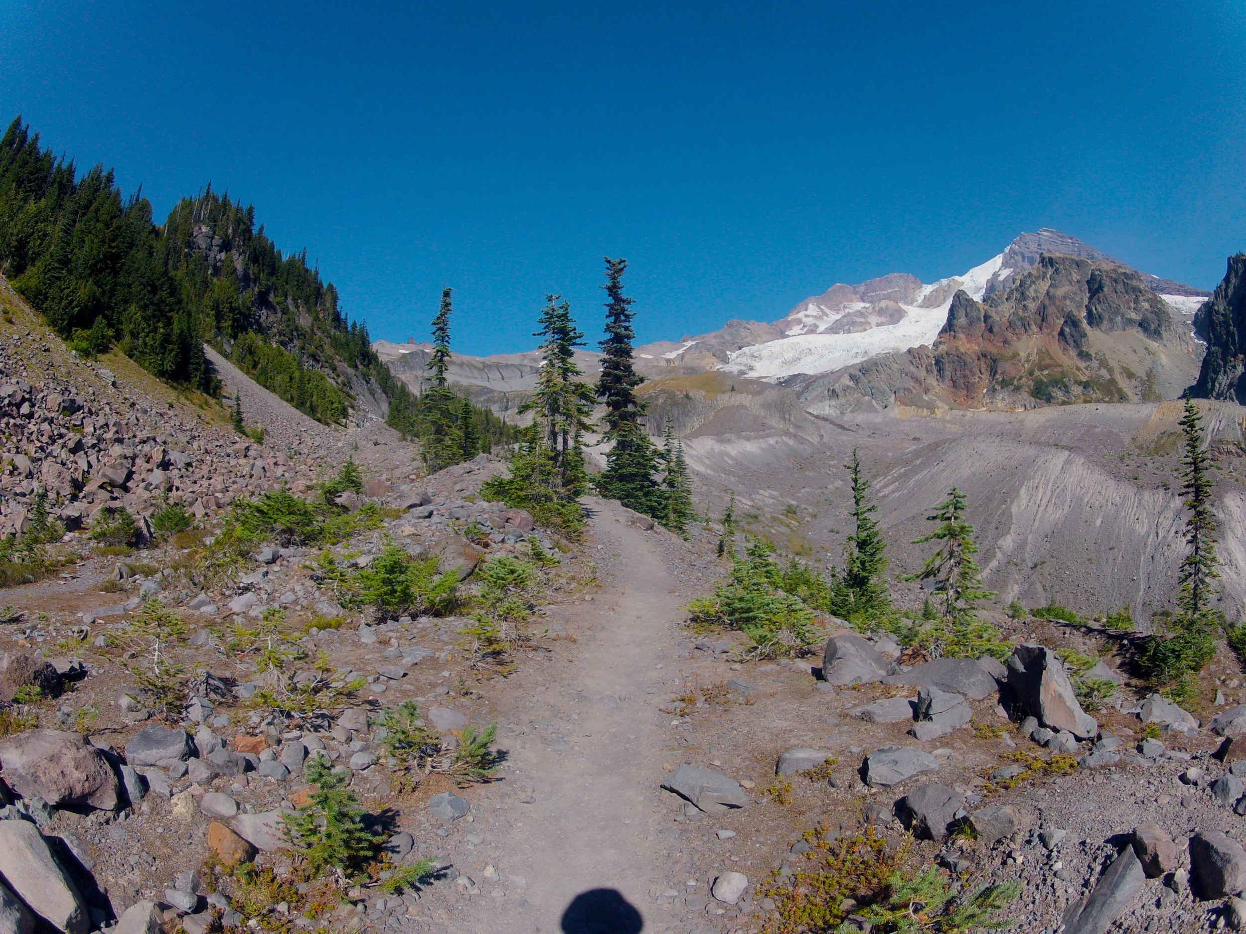 approaching Emerald Ridge