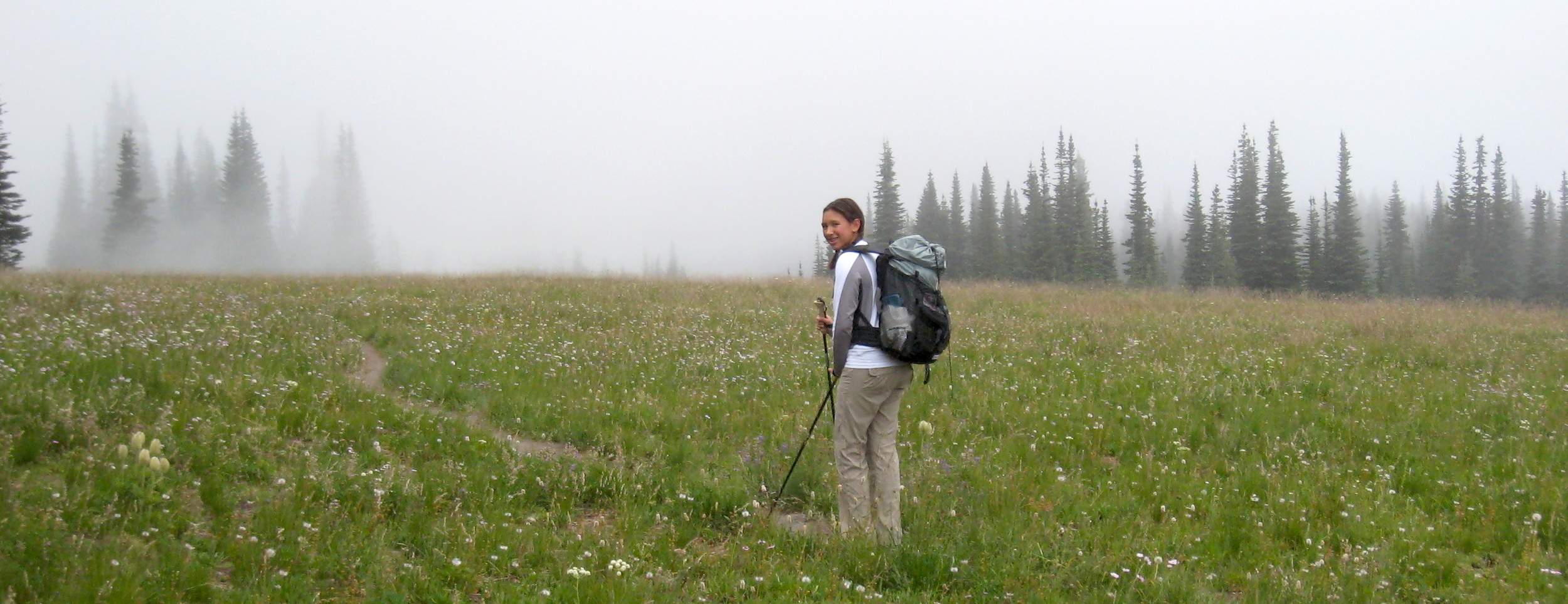 flatness of Grand Park (Northern Loop Trail)