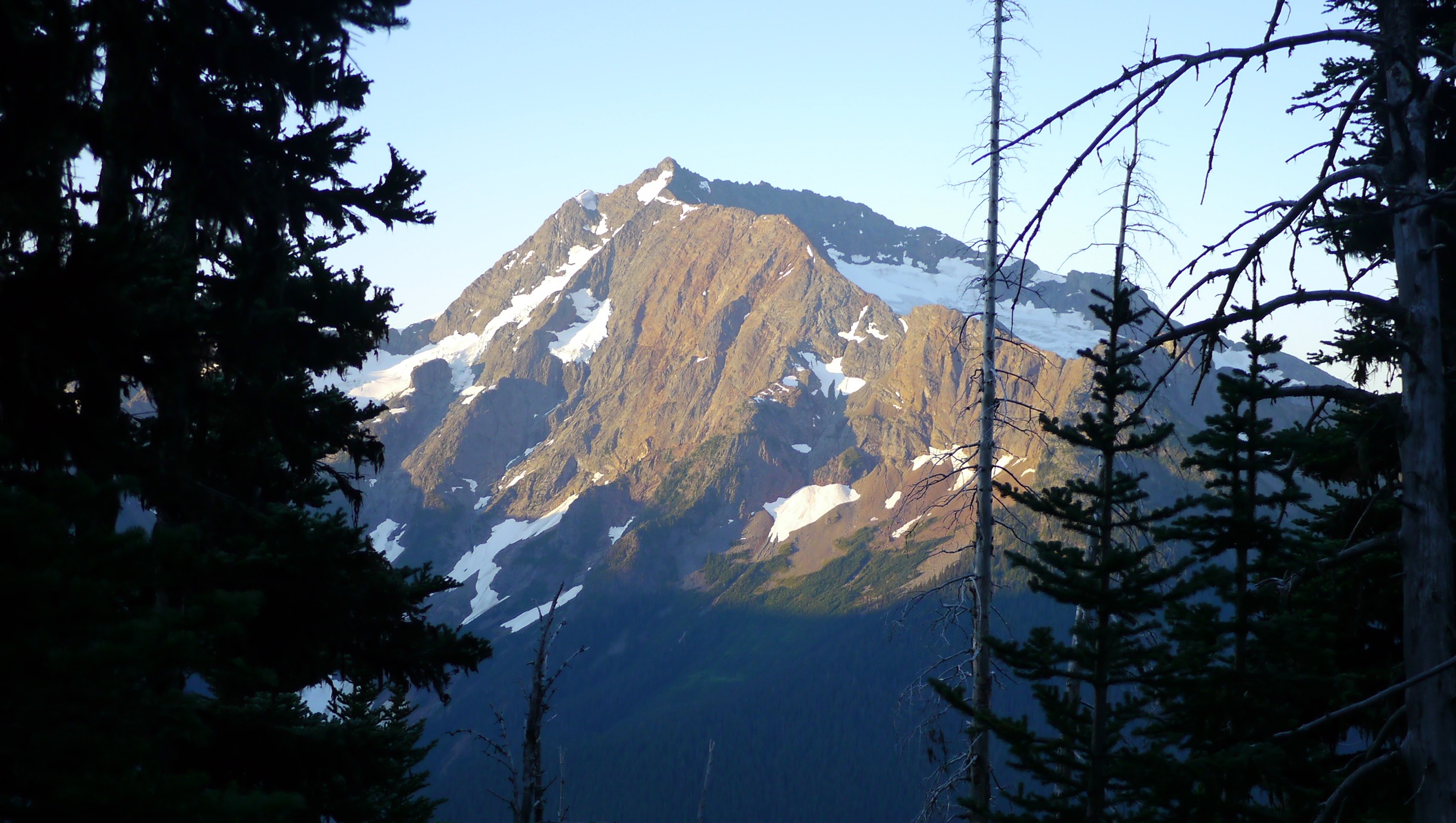 Jack Mountain in the morning