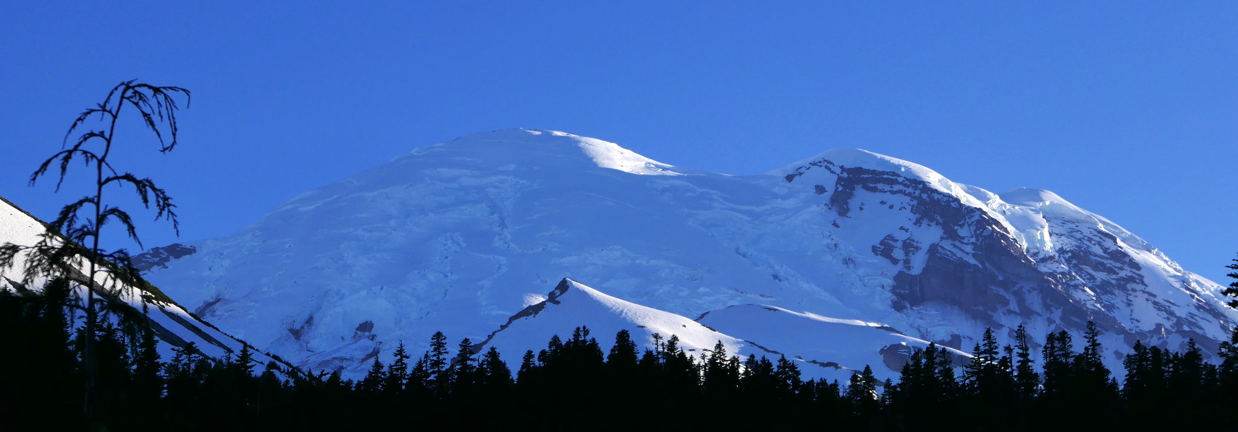 waning light as we finish our day, Mt. Ruth (8700') and Steamboat (9700') visible in foreground