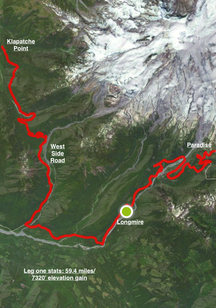 Salsa Cutthroat Shakedown leg 1: includes 22 miles of gravel/rock on the West Side Road