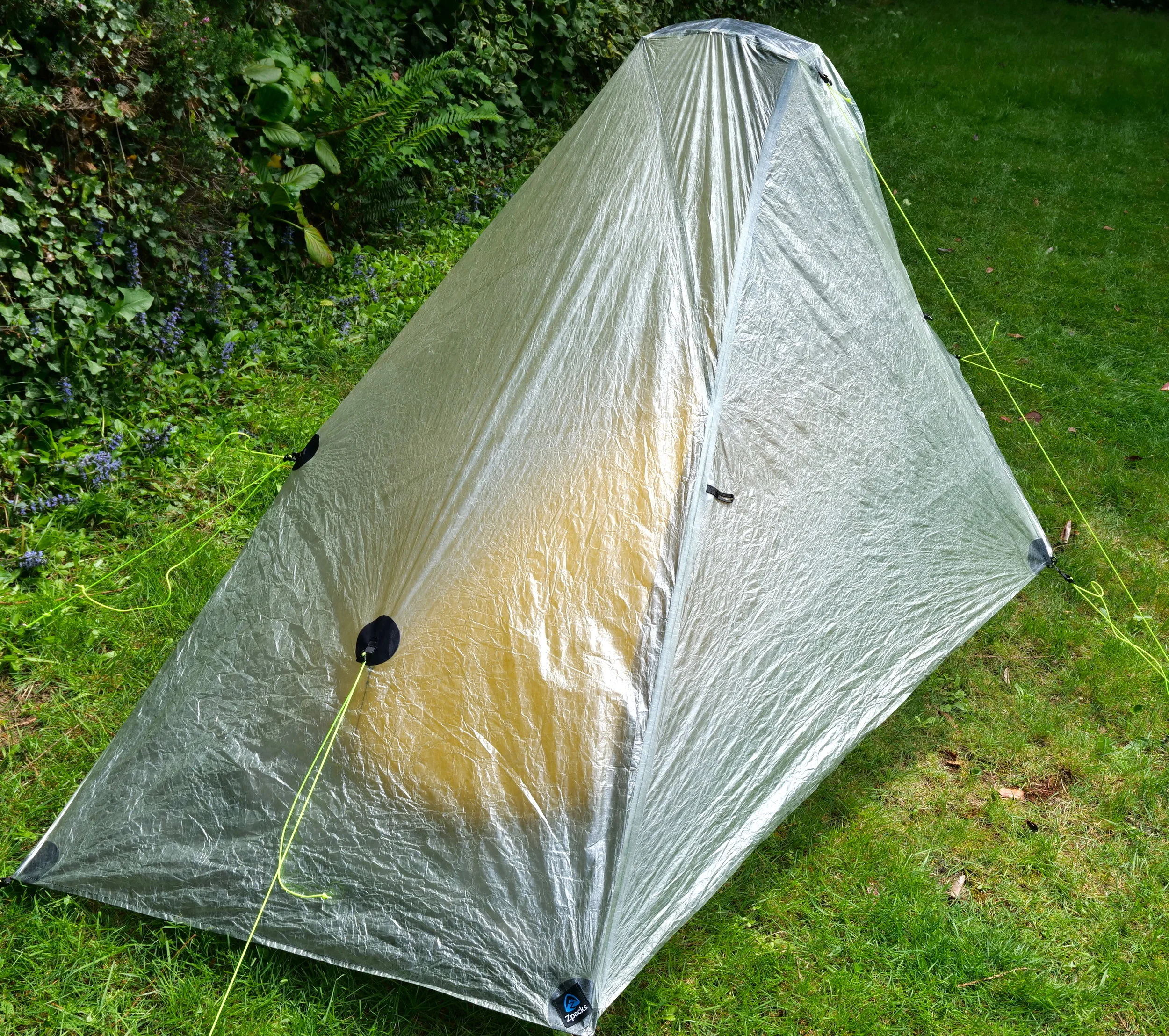 Plexamid profile view with vestibule deployed