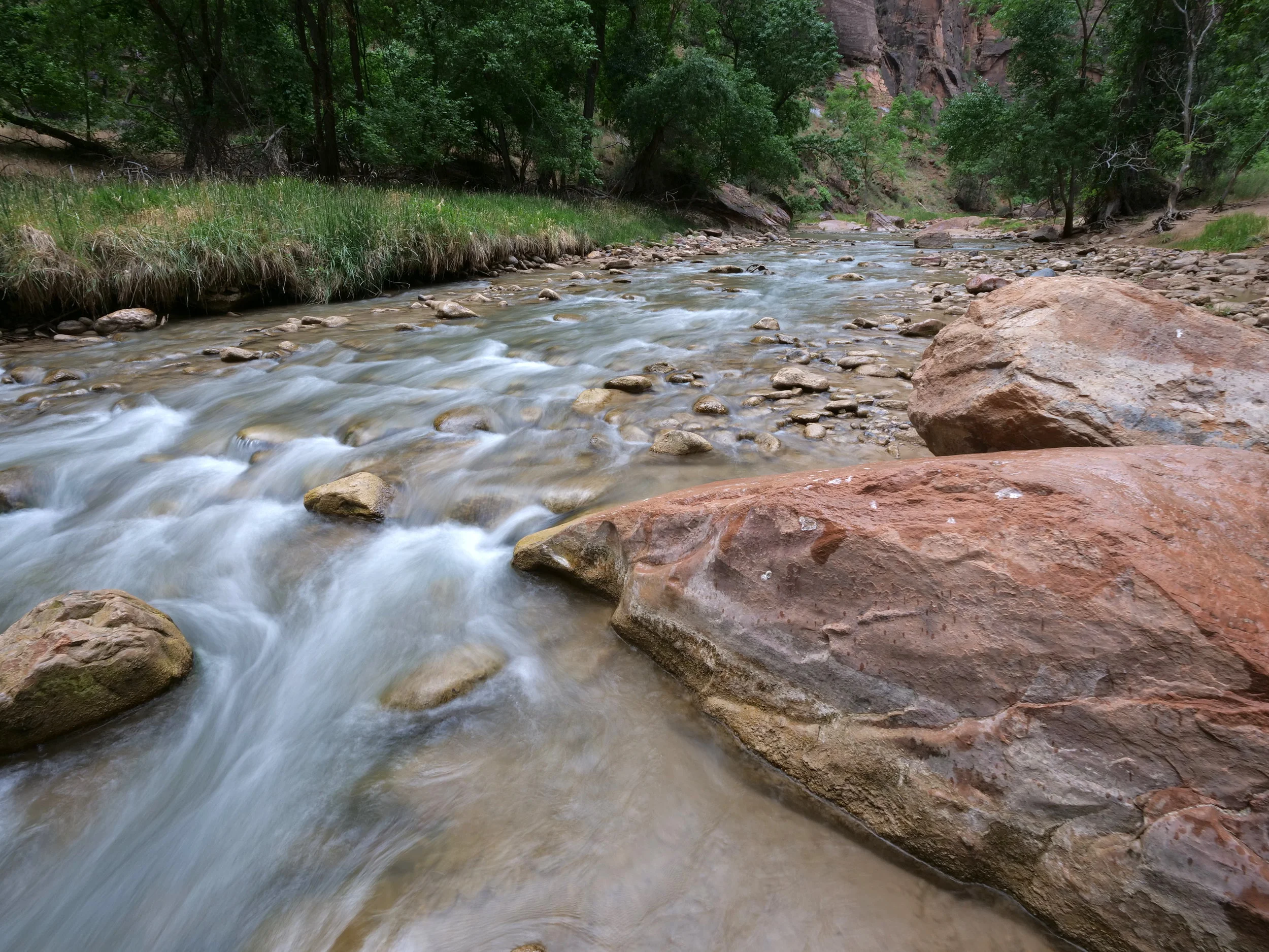 Powerful stone cutter: the Virgin River