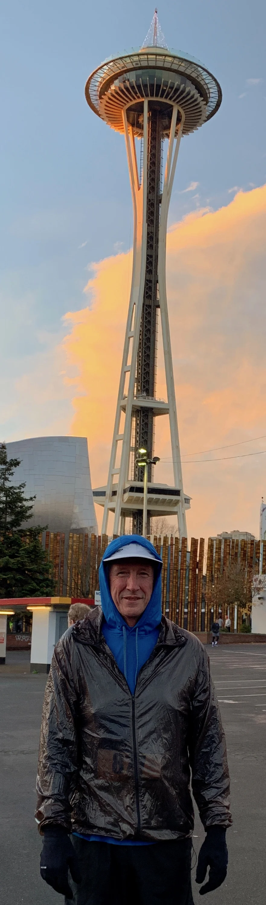 Warmth for a chilly start to the Seattle Half Marathon in November.
