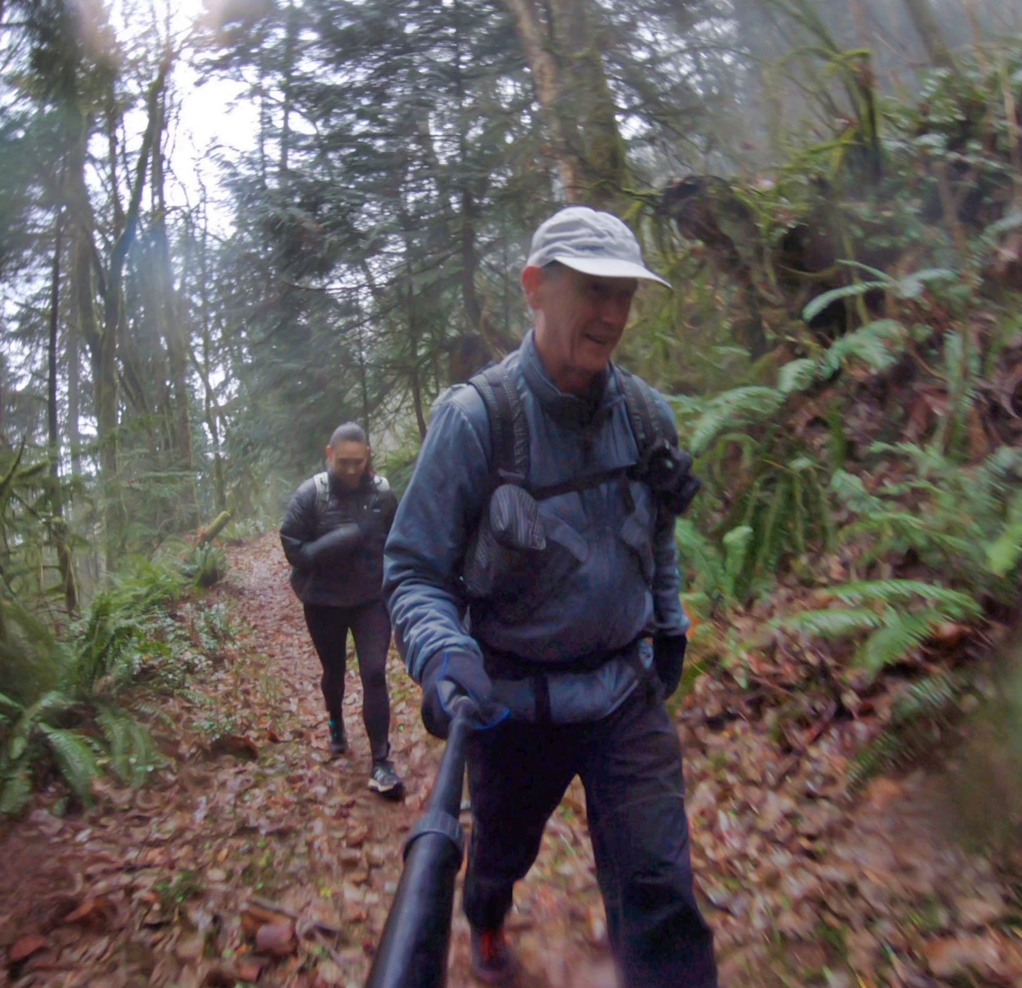 Beyond Polartech Alpha jacket on 19 mile hike with 3600’ of climb, stayed on whole hike (low 40’s)