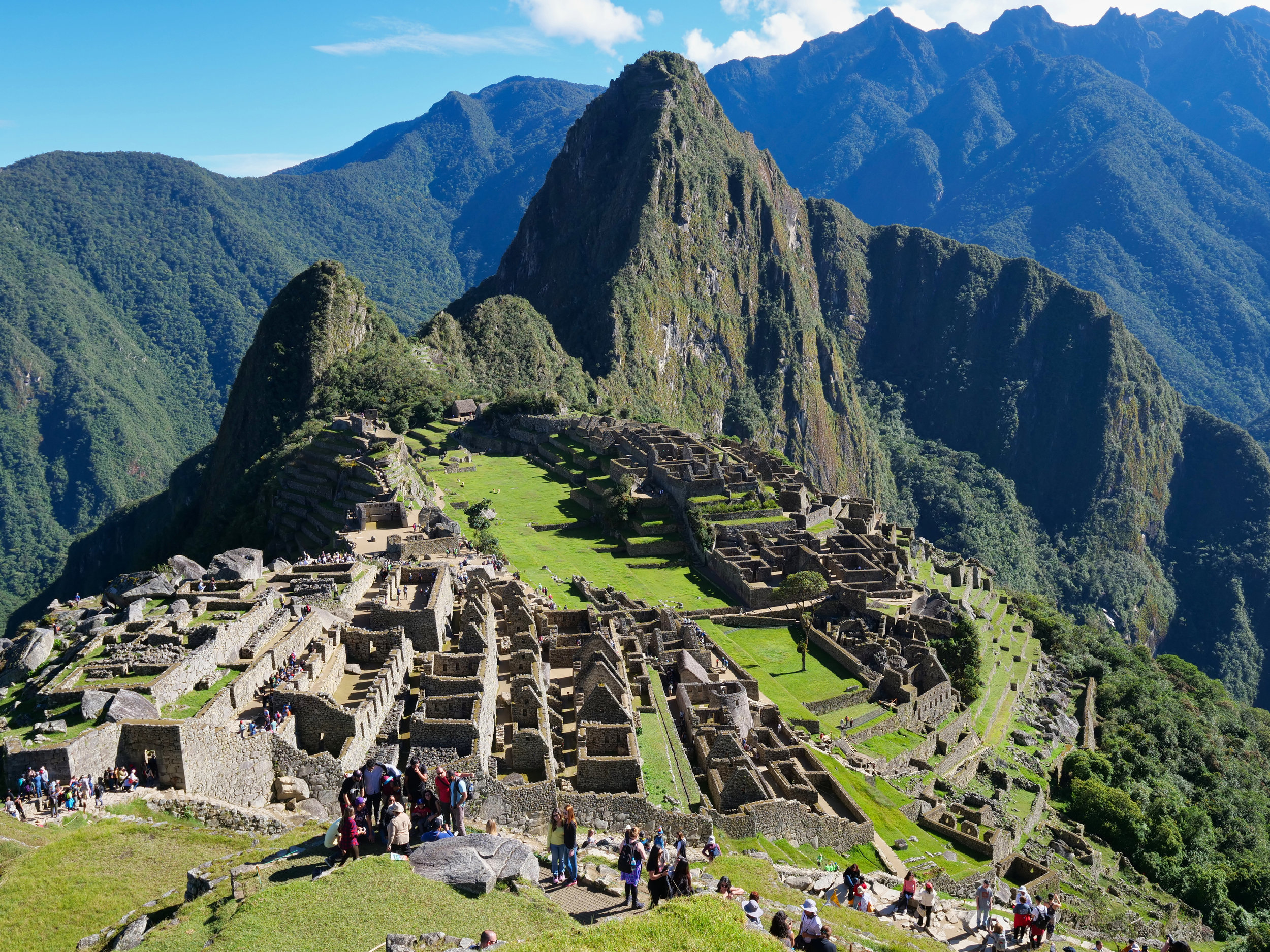 Classic shot of Machu Picchu