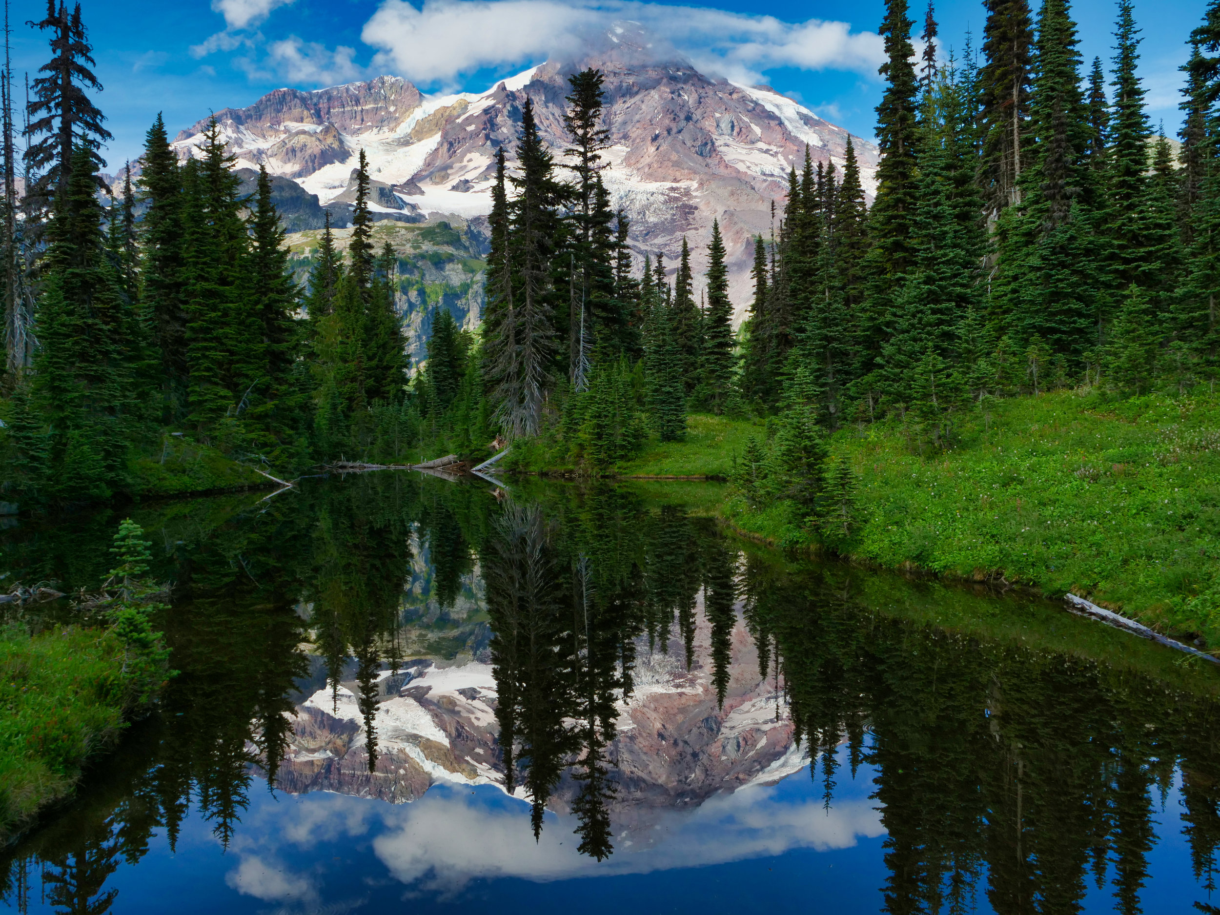 Mirror Lake, Mt. Rainier National Park