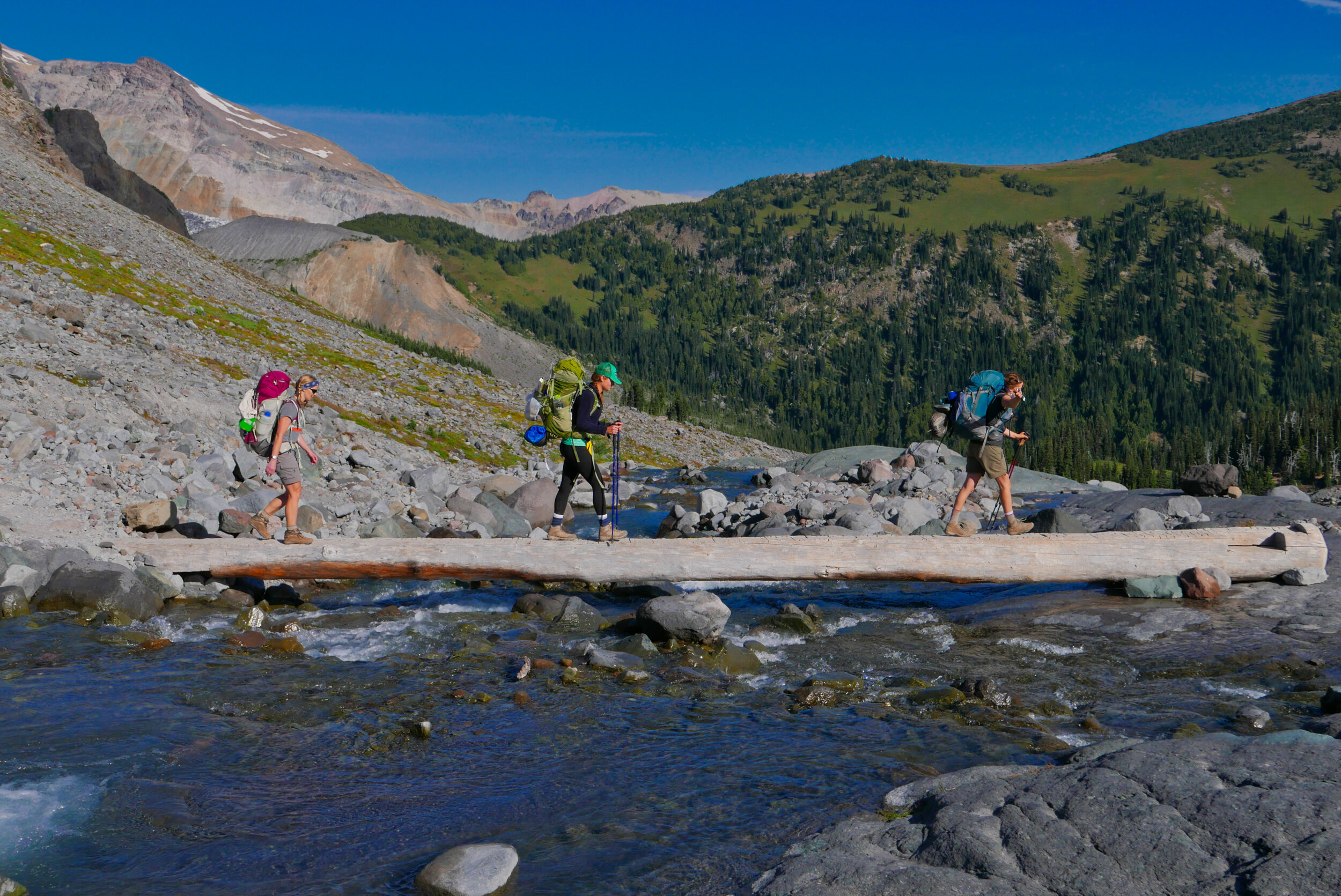 Bridge over upper Fryingpan Creek