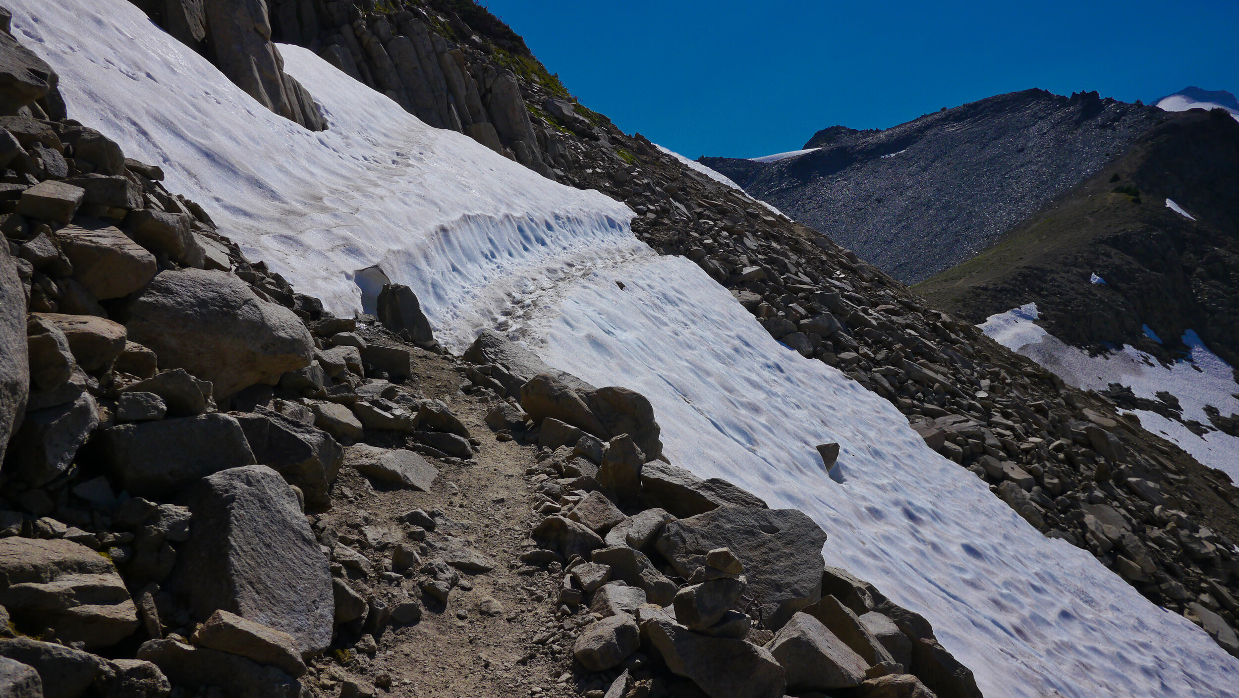Trail approaching Panhandle Gap