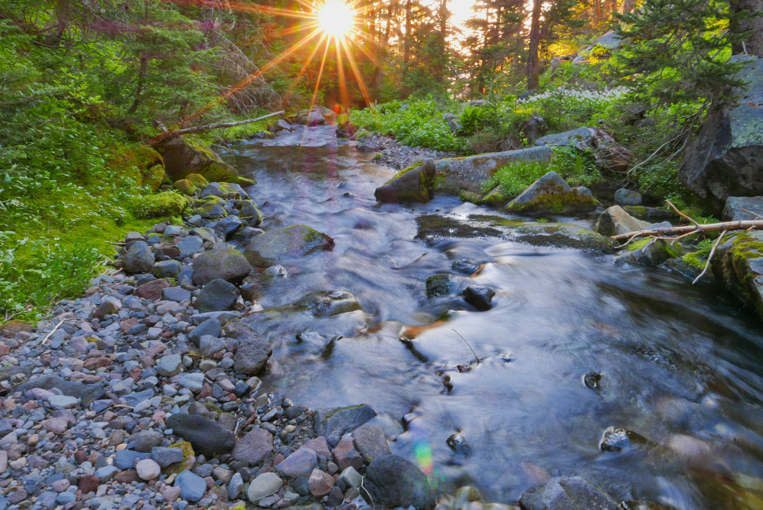 Sunset in Moraine Park
