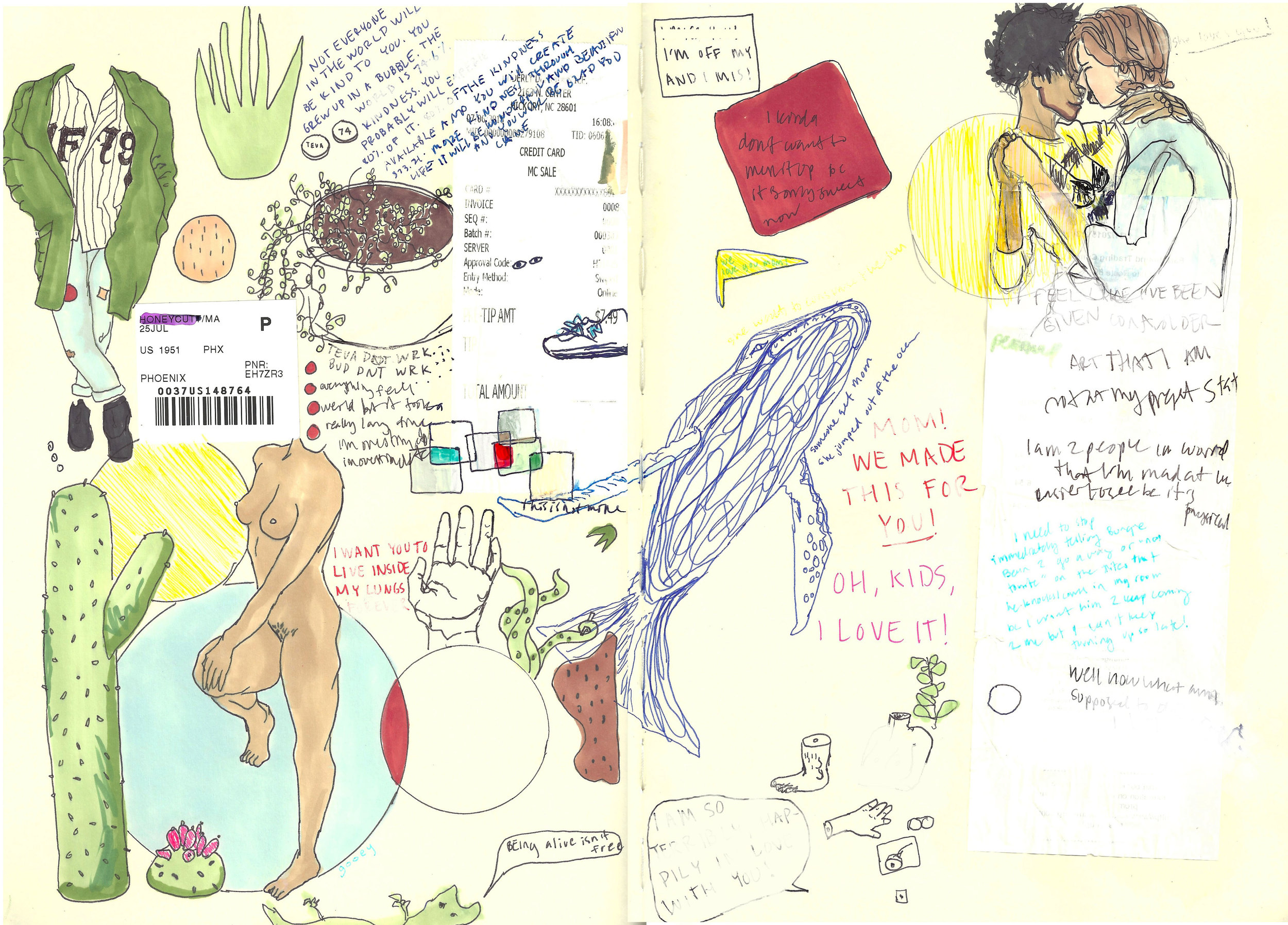 Sketchbook Spread