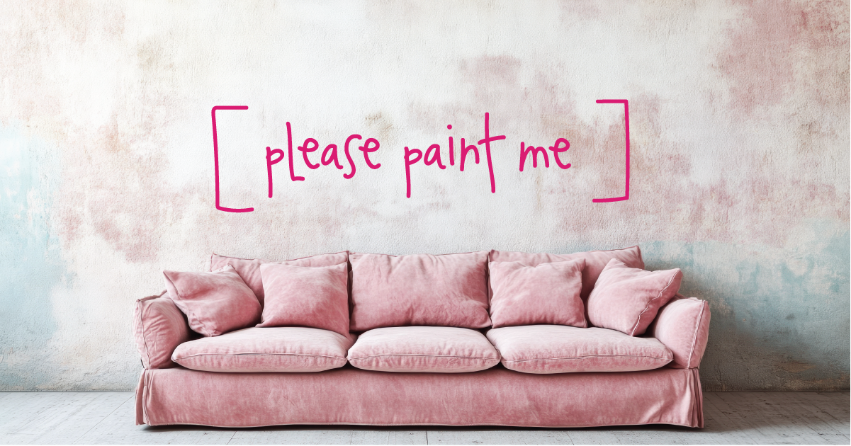 The age-old marketing problem of the painter’s house.