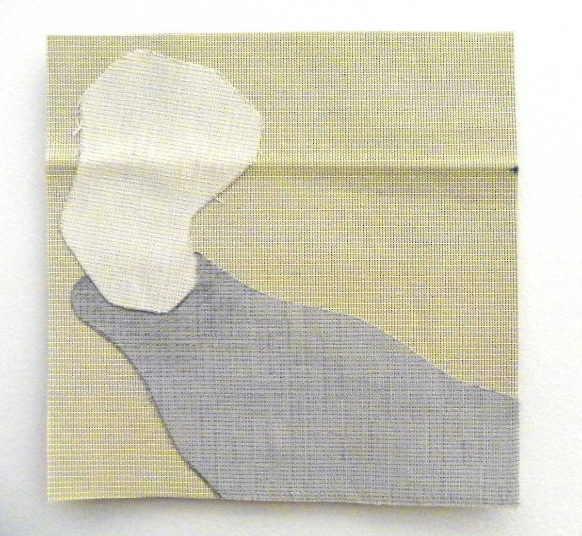  6” x 6”, Collaged Fabric 