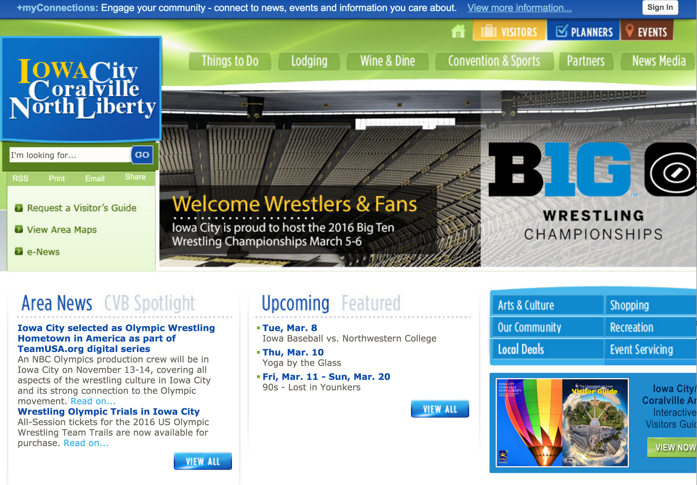 Iowa City, Coralville and North Liberty