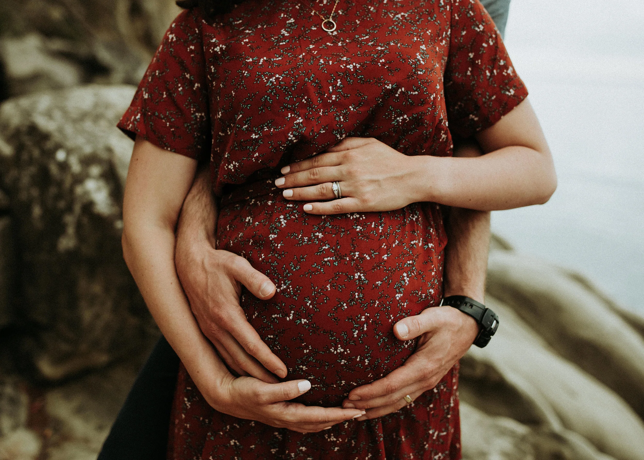Jensen | maternity session // Larrabee State Park, WA