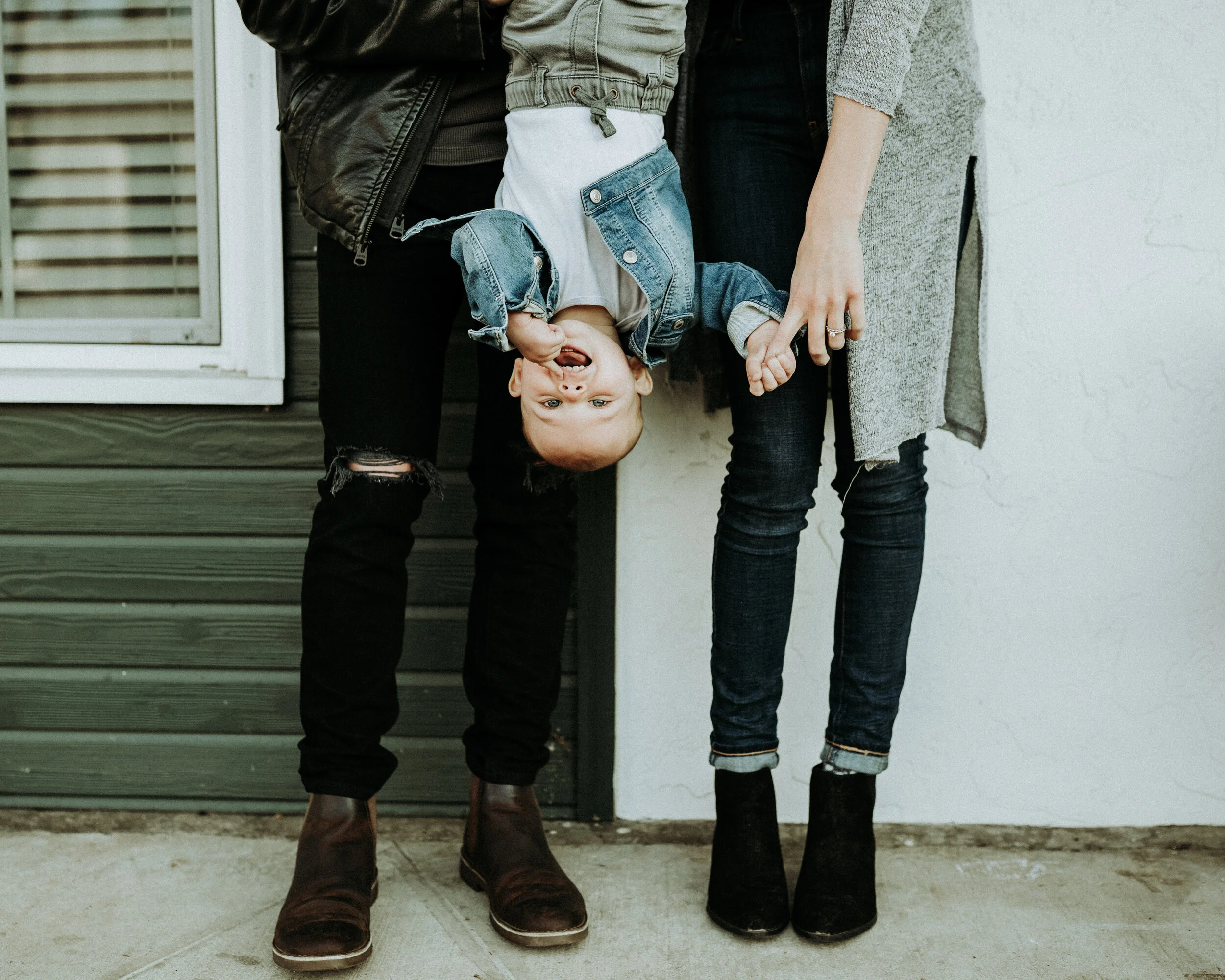 Upside down baby! I’ve never met a child who doesn’t love this!