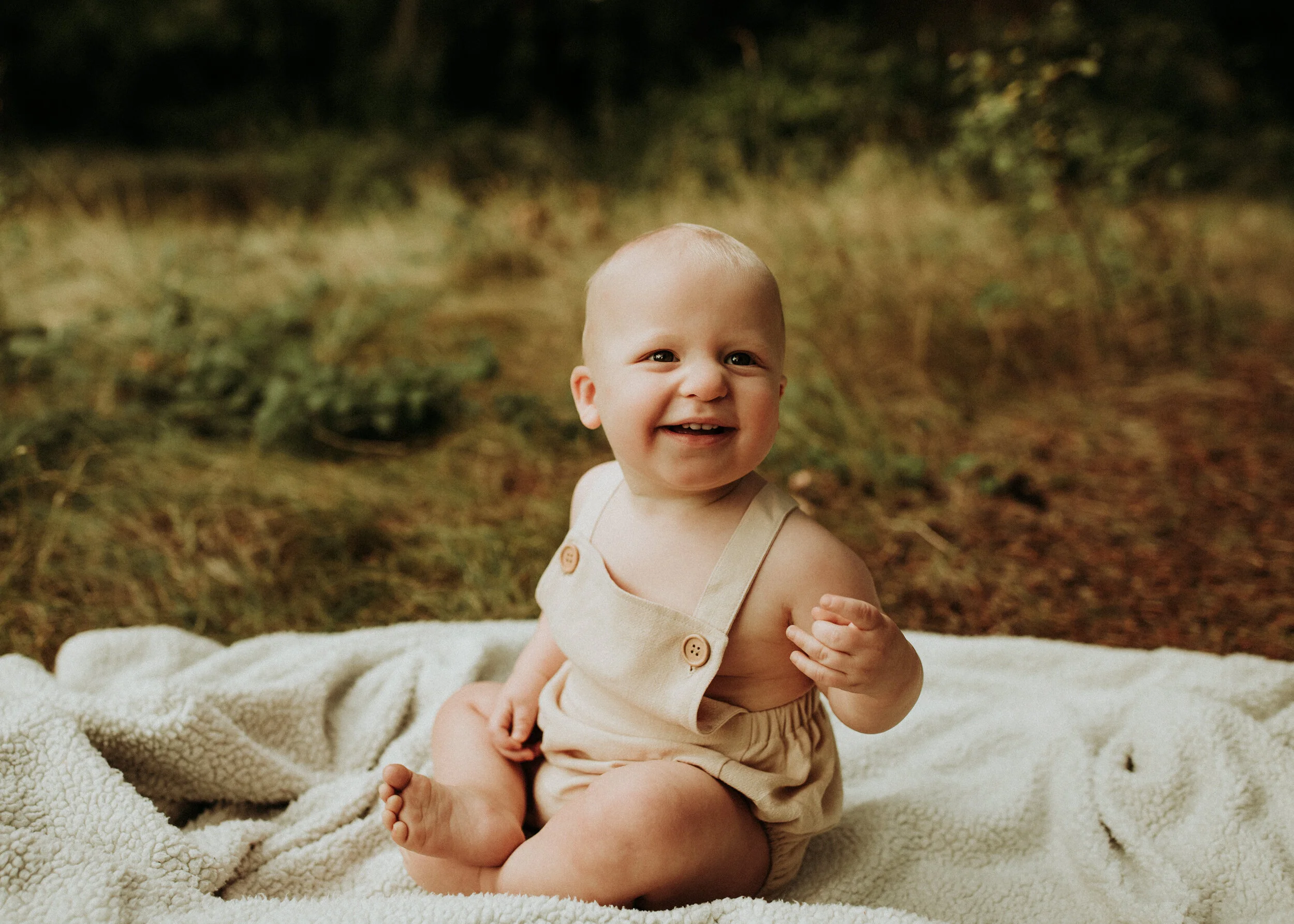If only you could have seen the the dancing and singing going on behind me to get this smile!