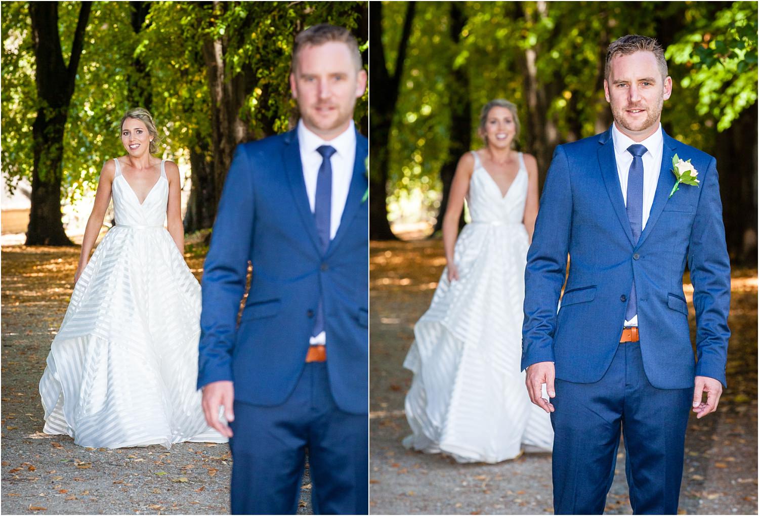 First look Wanaka Wedding
