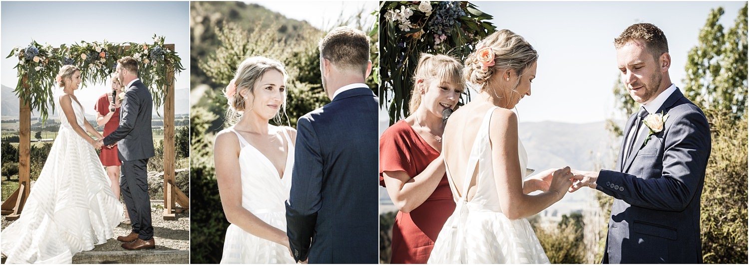 The wedding vows