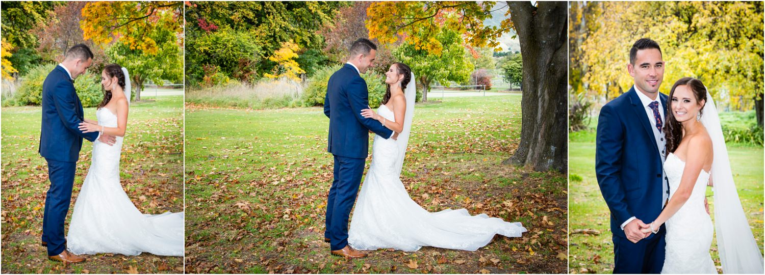 First look | Wanka Wedding | Glendhu Station | Photography by Fluidphoto