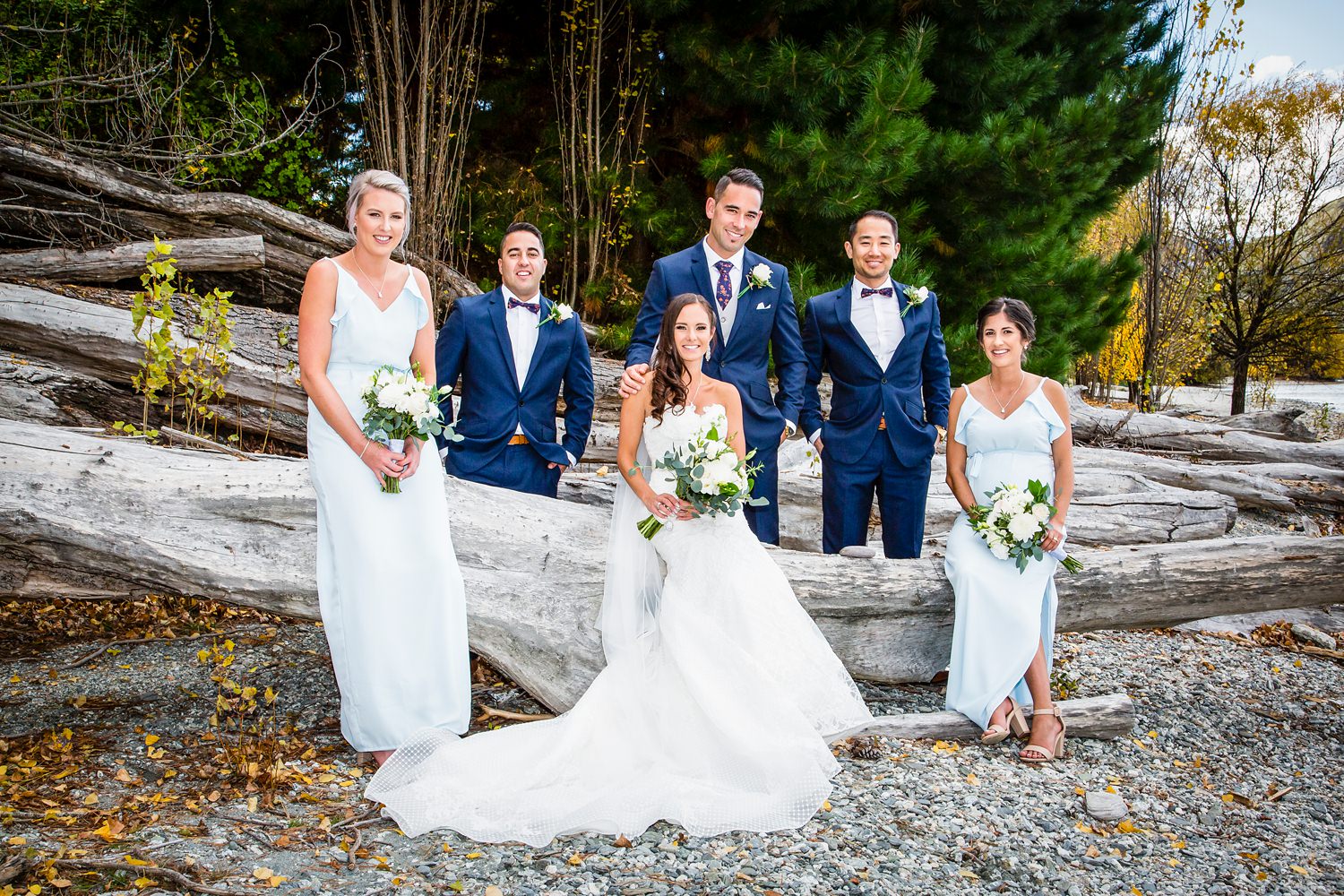 The Bridal Party | Wanaka Wedding | Photography by Fluidphoto