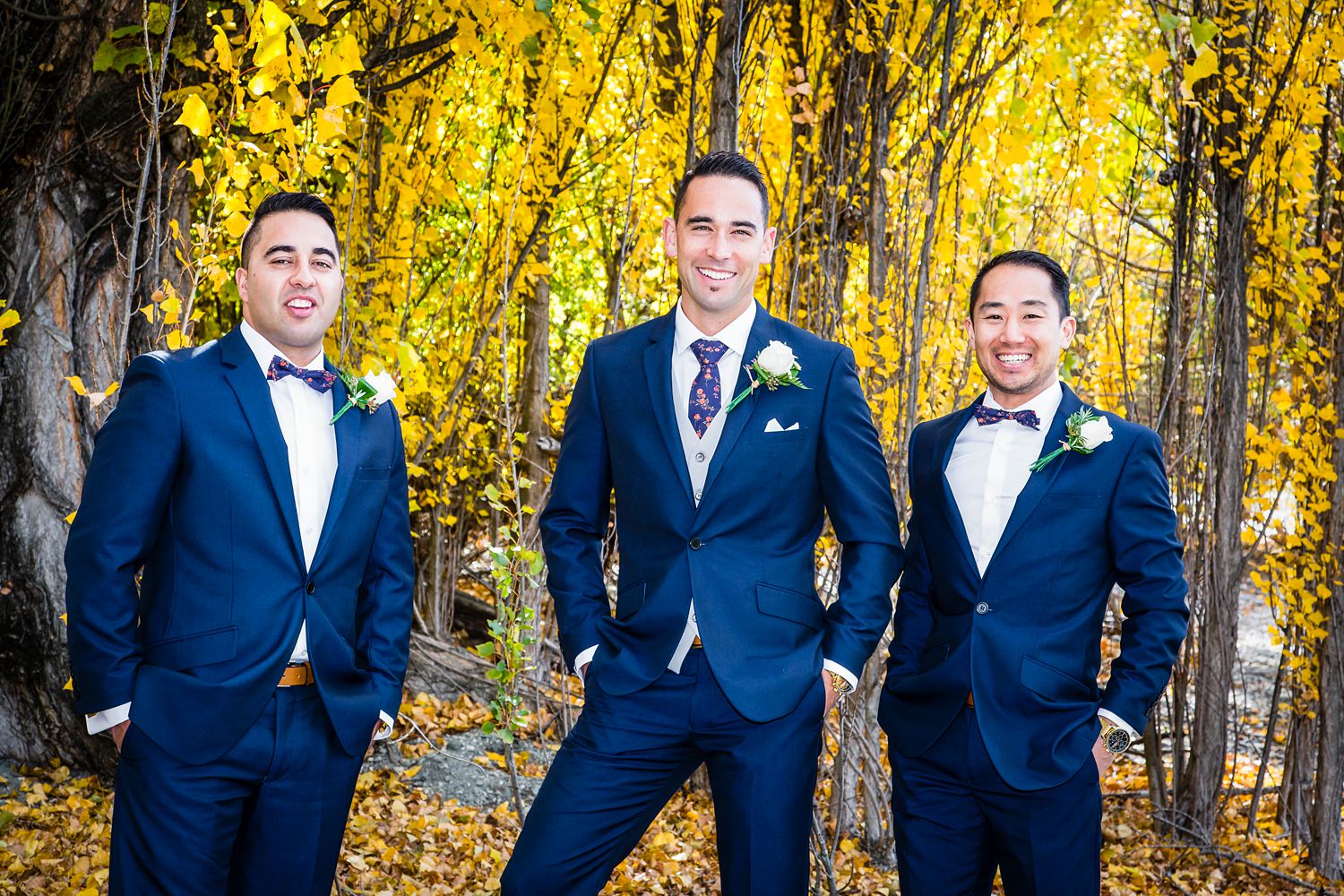 The groomsmen | Wanaka Wedding | Photography by Fluidphoto