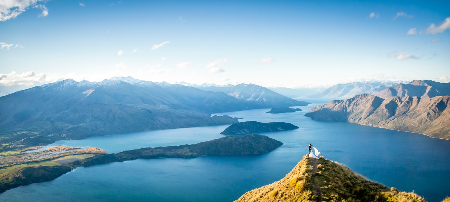Epic wedding landscape photography Wanaka