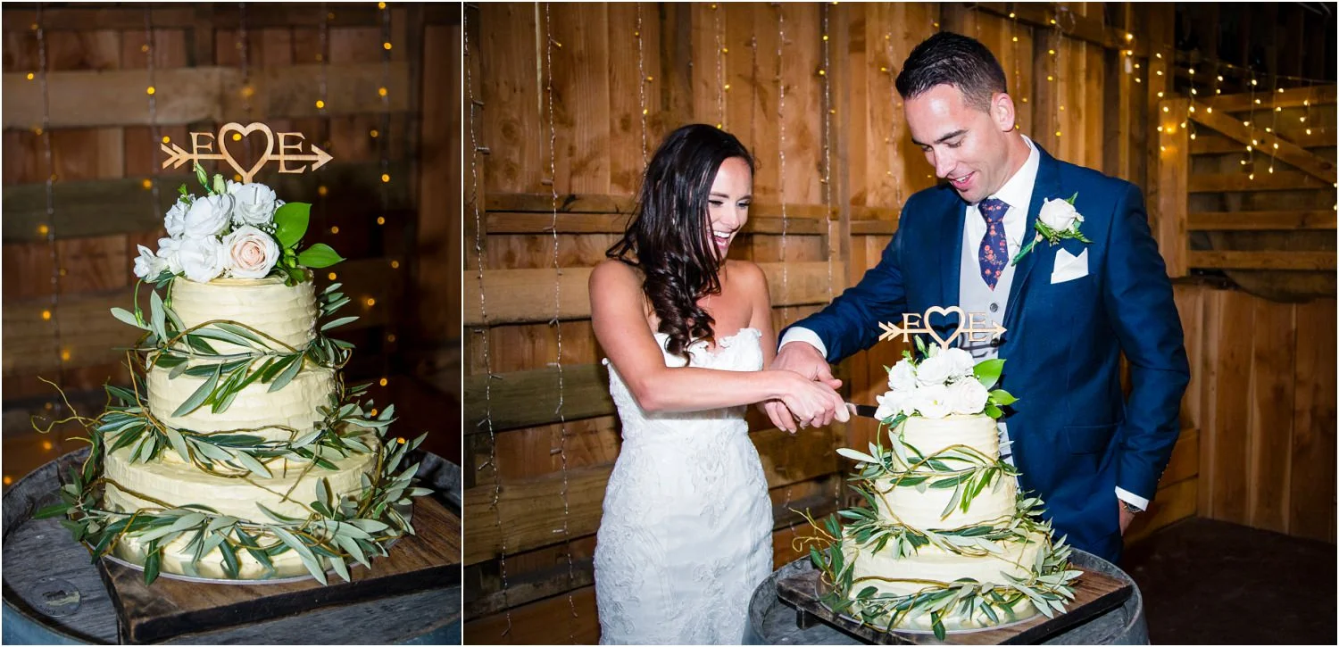 Wedding cake | Glendhu Station Woolshed wedding reception Wanaka | Photography by Fluidphoto