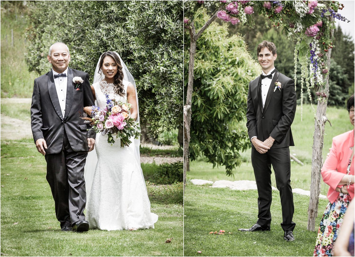 Walking down the aisle