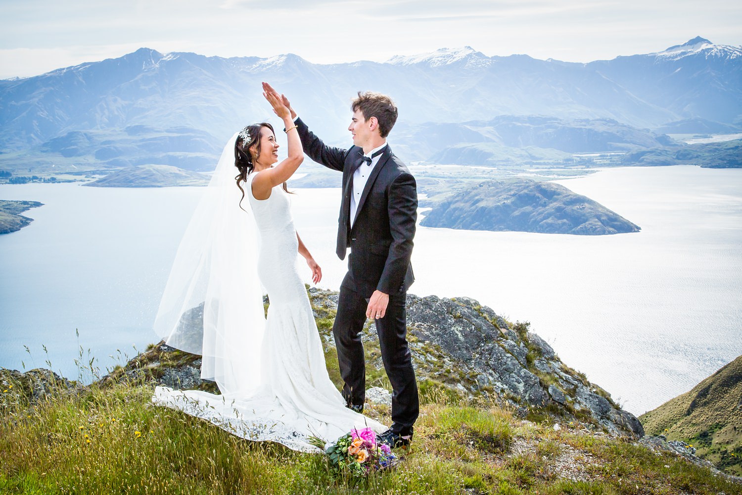Wanaka Mountain Wedding for Asian Australian couple