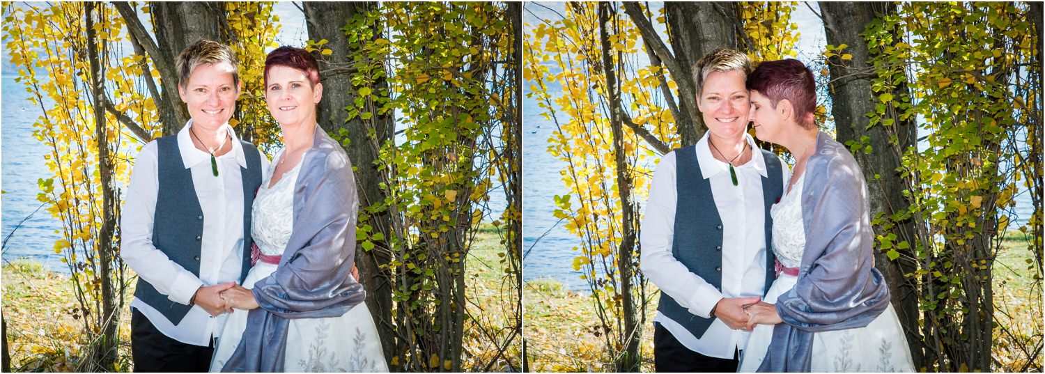 Intimate Autumn Wanaka Wedding | Wanaka Photographer Fluidphoto | Love is Love