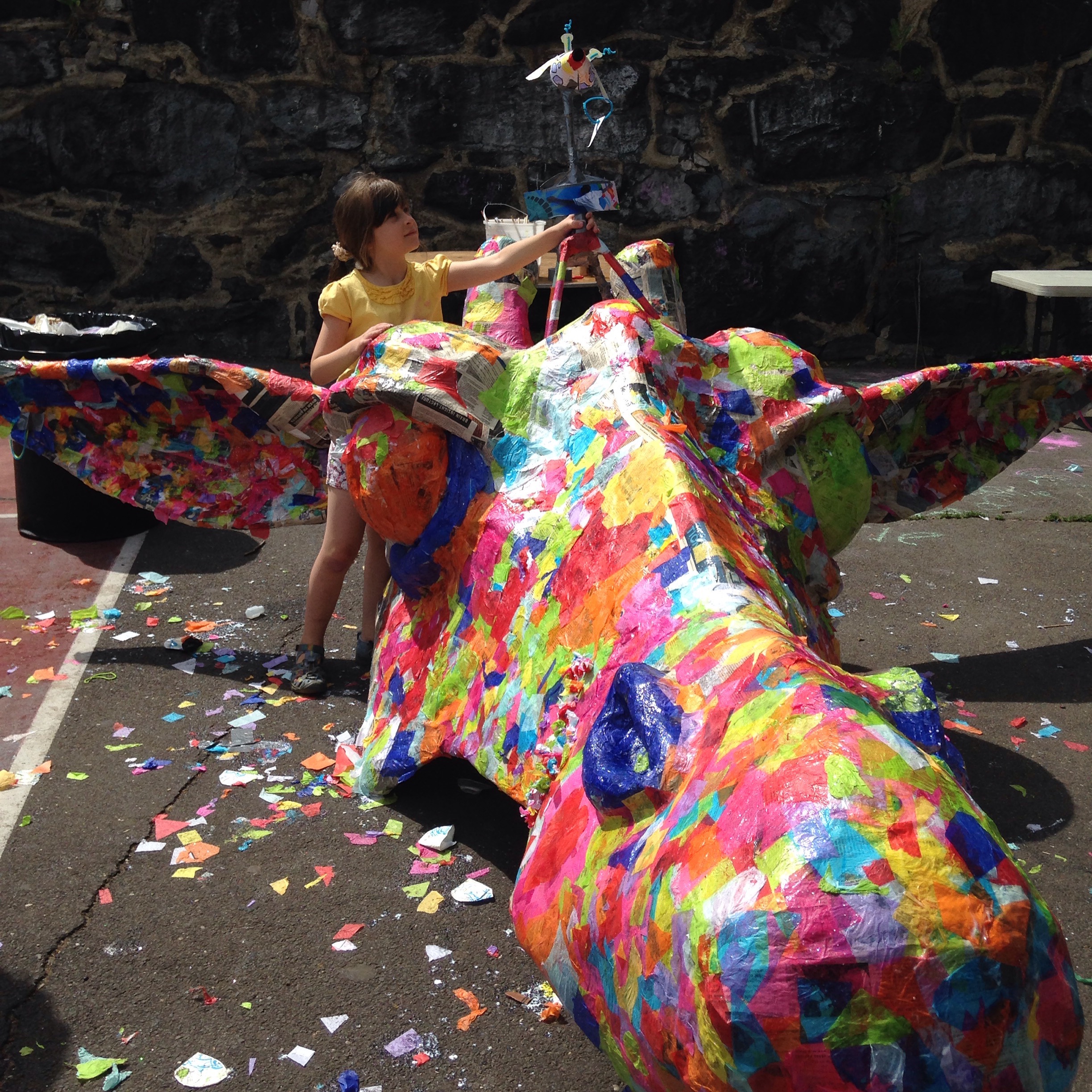 Parade float for Creative Artworks for Kids