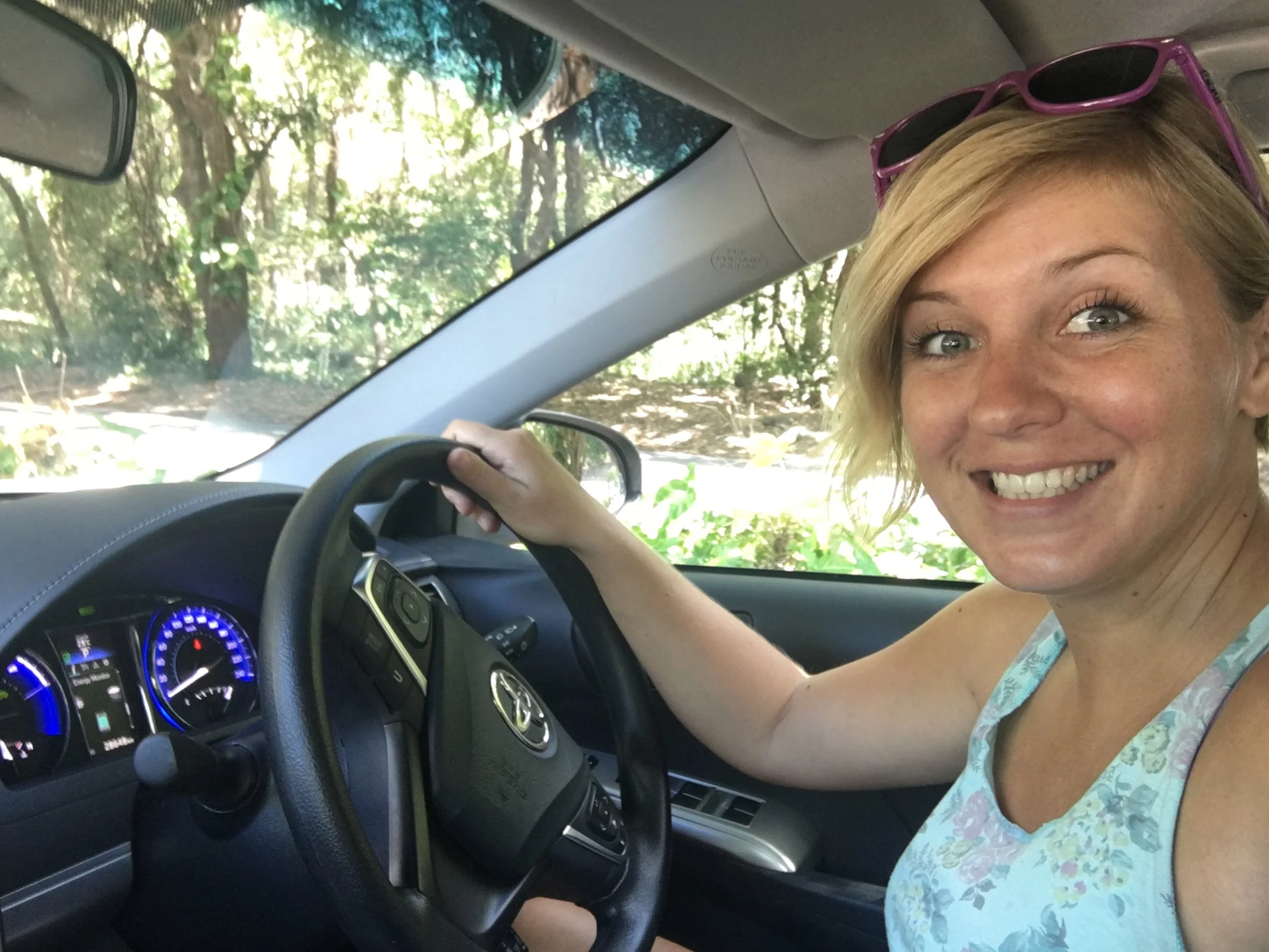 Driving on the left! Yikes!