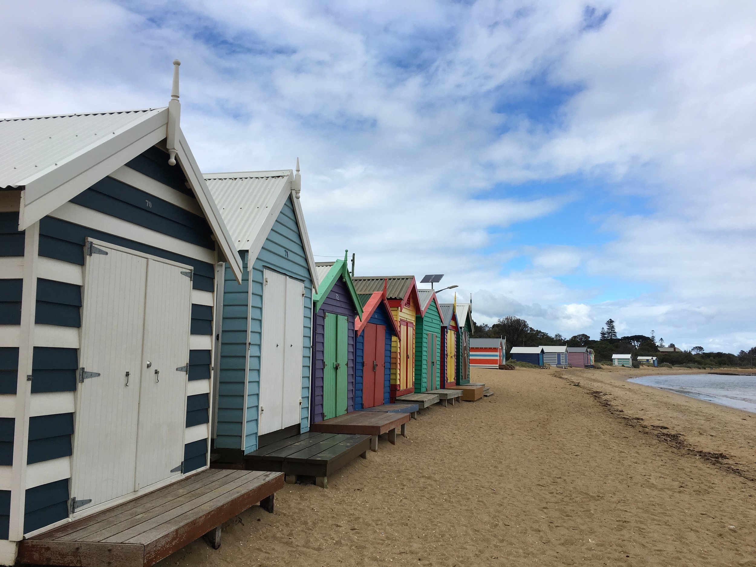 Another reason to travel: To see the beautiful beach boxes in Brighton