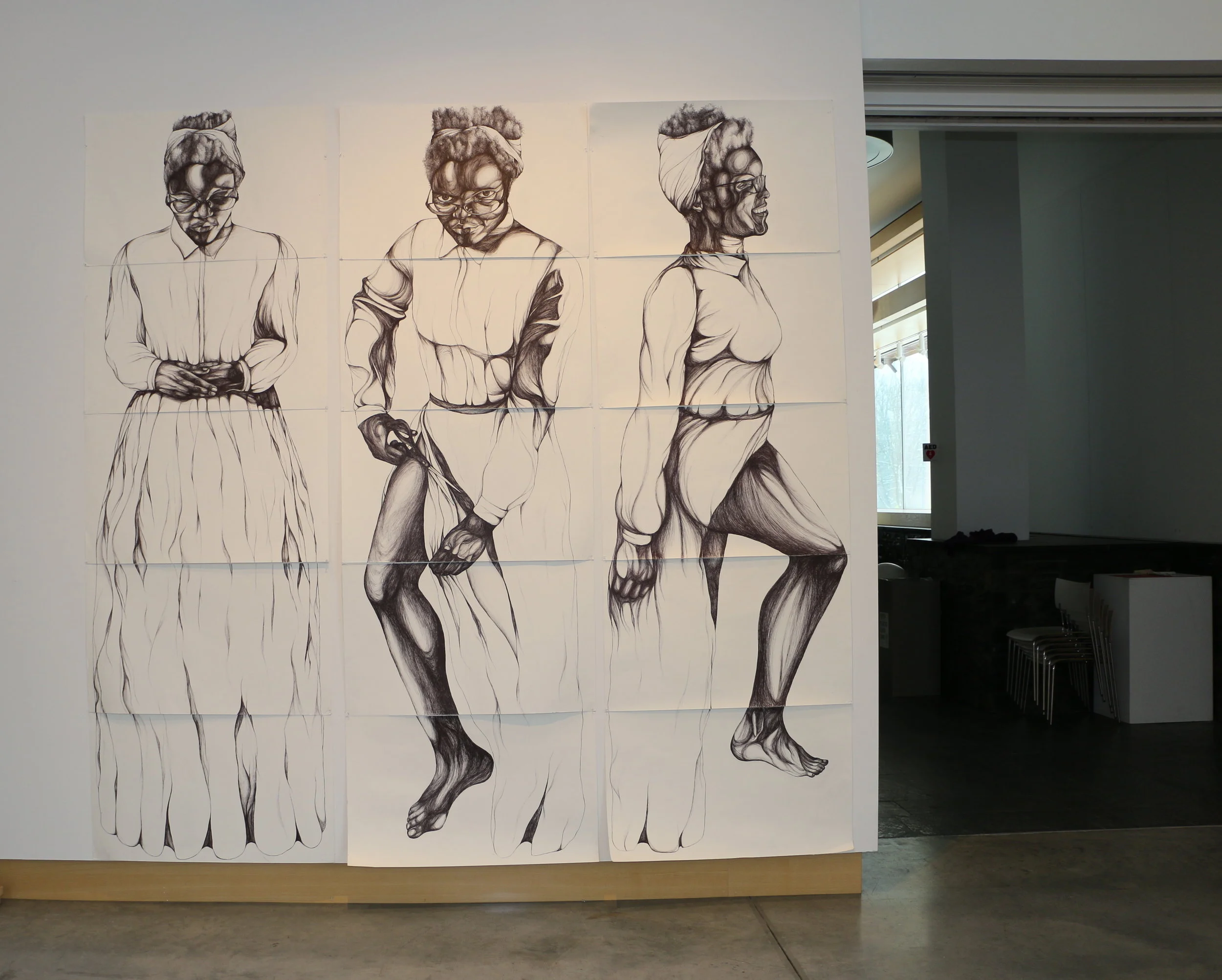 Big Liza in Student Gallery at Dartmouth College