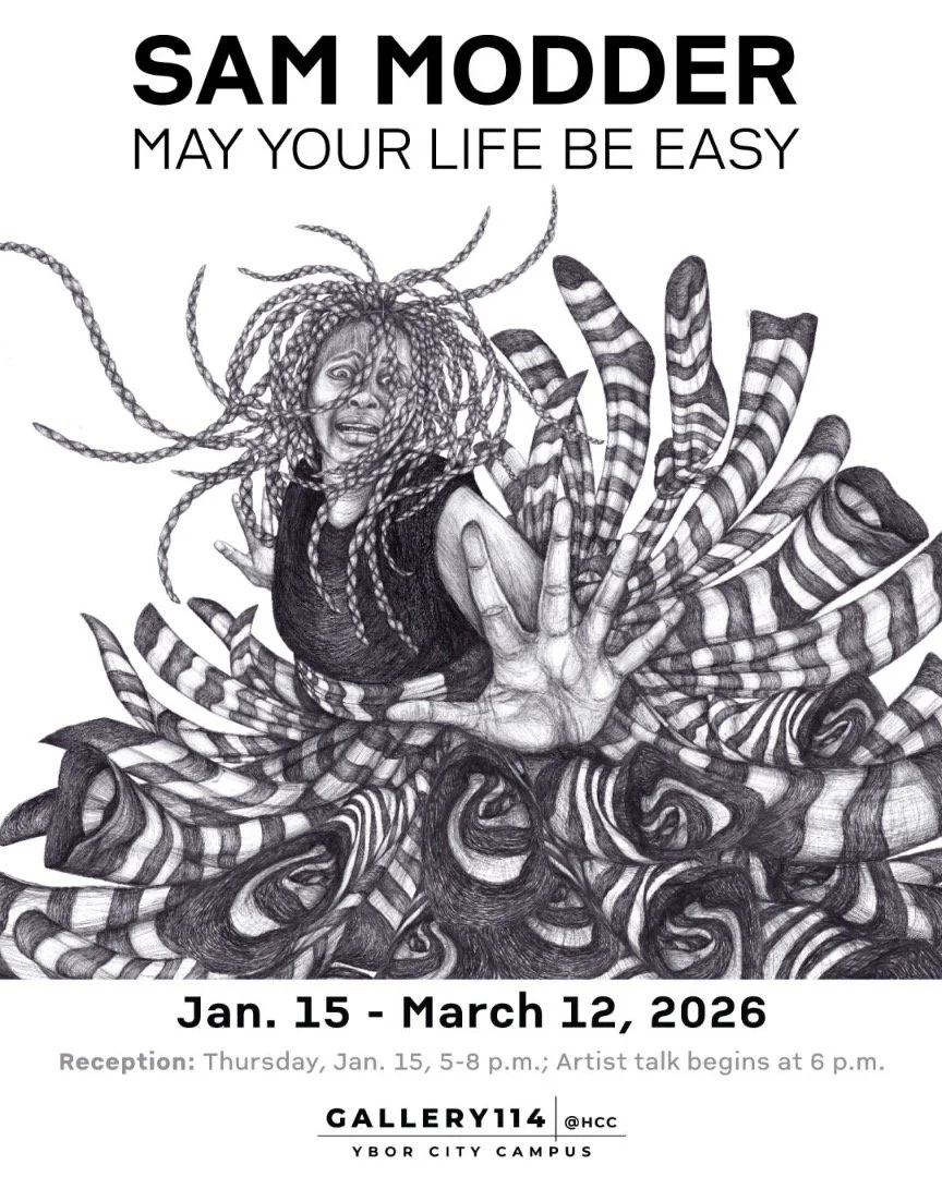 Hi all, excited to share some new work at @hcfl_artgalleries in Ybor opening next week Thursday Jan 15. Tampa peeps would love to see you there💛
