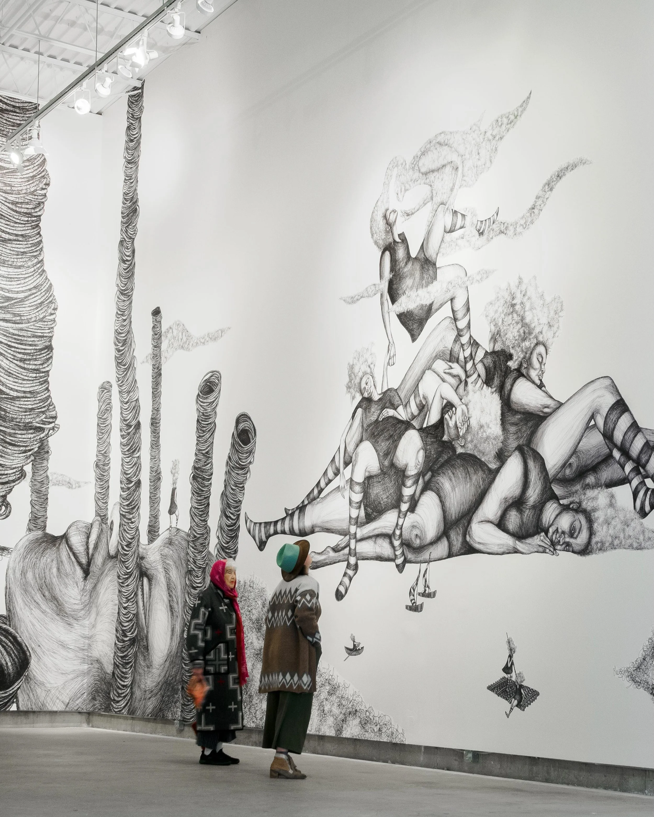 Last week to see &ldquo;Of All the Worlds We Could Have Dreamed&rdquo; at @3sartspace in Portsmouth, NH! 

Thank you to everyone at 3S especially Martin Holbrook who tirelessly and patiently helped me with install, Nick Lemoyne for these beautiful pi