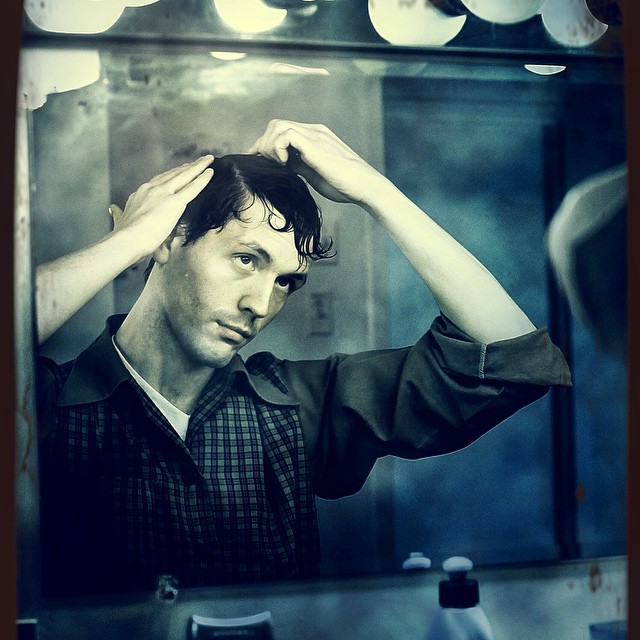 ClintonBPhotography | Drew backstage during All My Sons