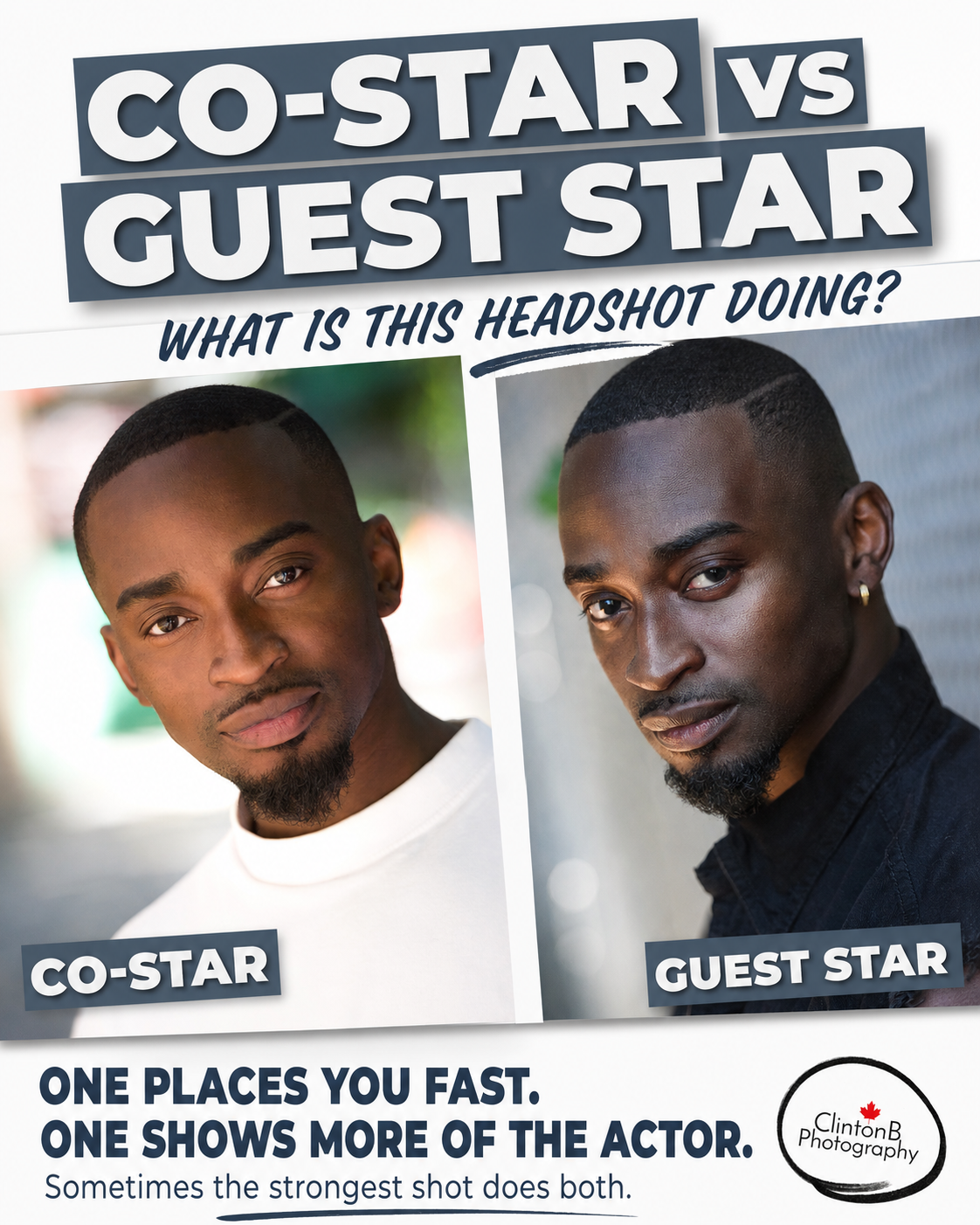 Co-Star Headshots vs. Guest Star Headshots: What Are We Actually Targeting?