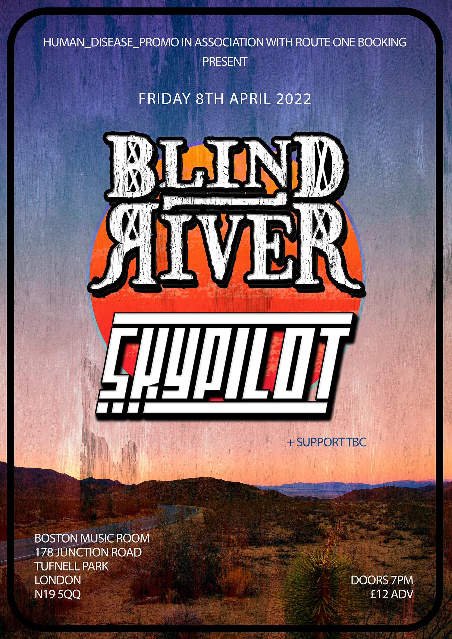 BLIND RIVER  + SKYPILOT