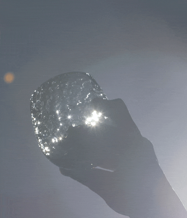 Yachiyo Crystal Smoke Medium Tumbler