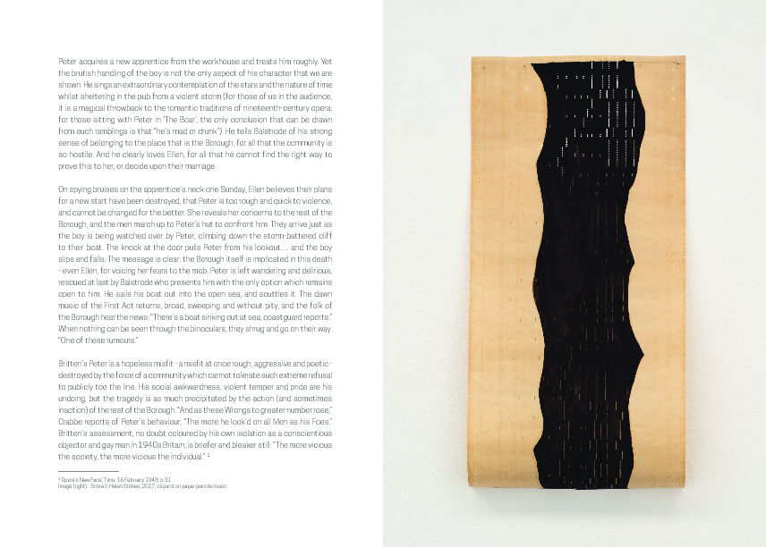 Sample page of Listening Notes , available now