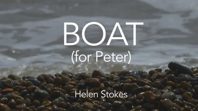 BOAT (for Peter), (2017)