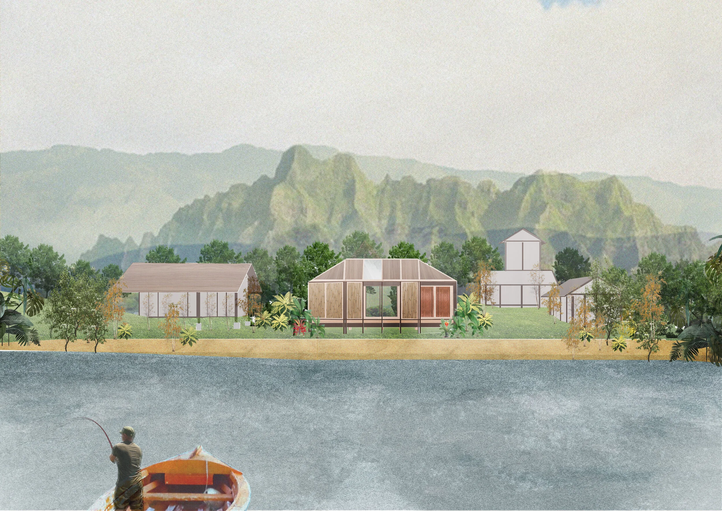 virtual workshop south pacific prototype house . international