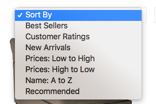 Ashley Home Store offers many sorting styles