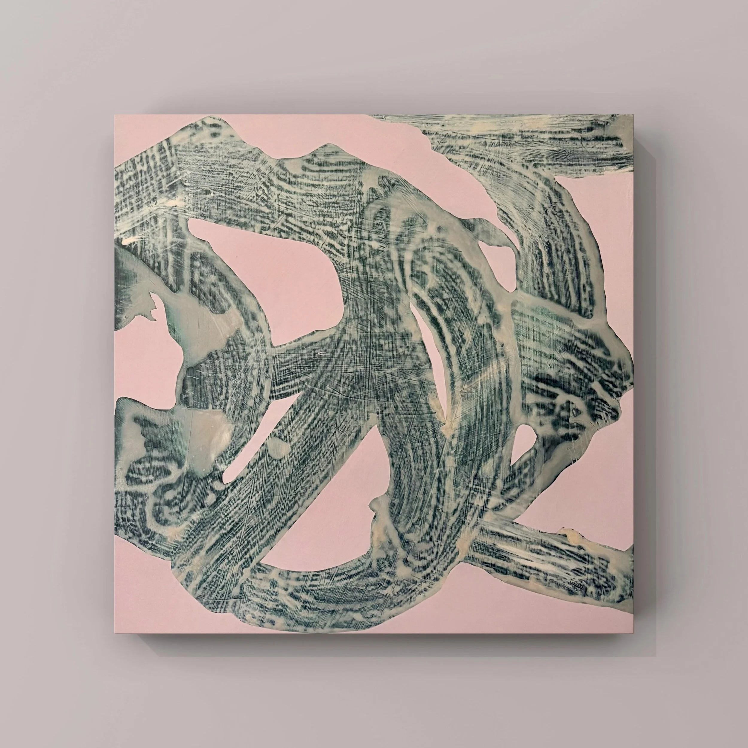 Digital Skin
Acrylic and emulsion on canvas
50 X 50 cm
.
New painting.