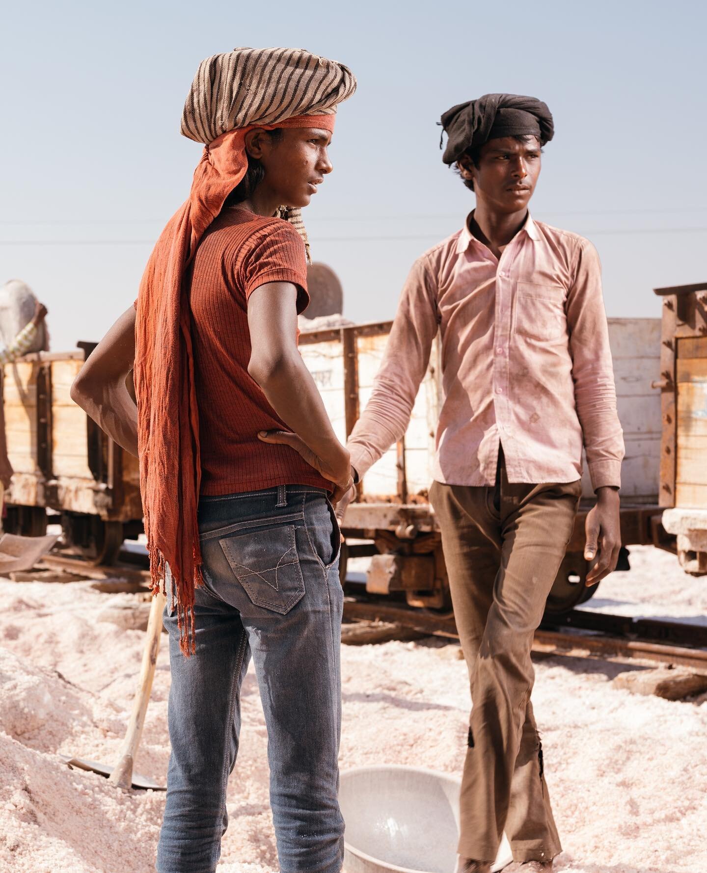 Portraits from the Sambhar Salt Lake.⁠
⁠
64km northeast of Ajmer, Rajasthan you will find India&rsquo;s largest salt lake.⁠
⁠
This was a two-day personal project alongside @olliejonesphotography @willjackrobinsondp following on from our work @thestud